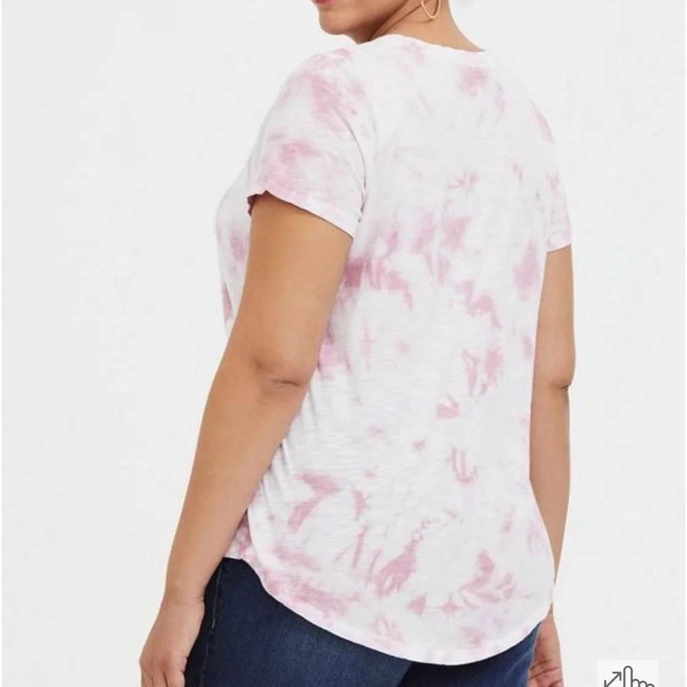 Torrid Classic Fit Heritage Slub V-Neck Tee